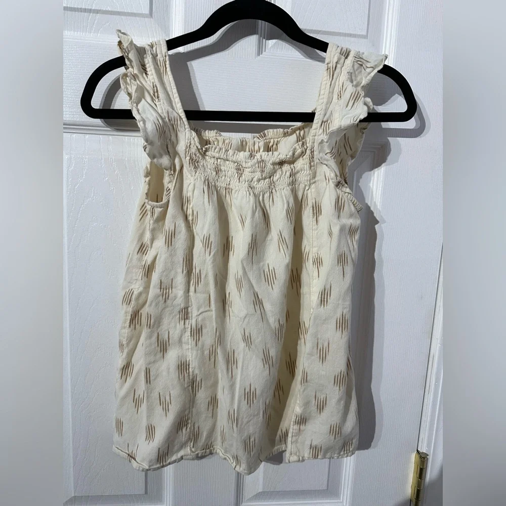 Madwell Women's Patterned Flowy Tank Top (XS) - Picture 2 of 13